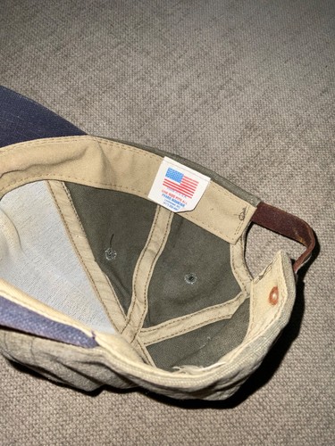 Yellowstone Cap Vtg See Pics Hiking Adjustable Strap Hat National Park - Picture 14 of 19