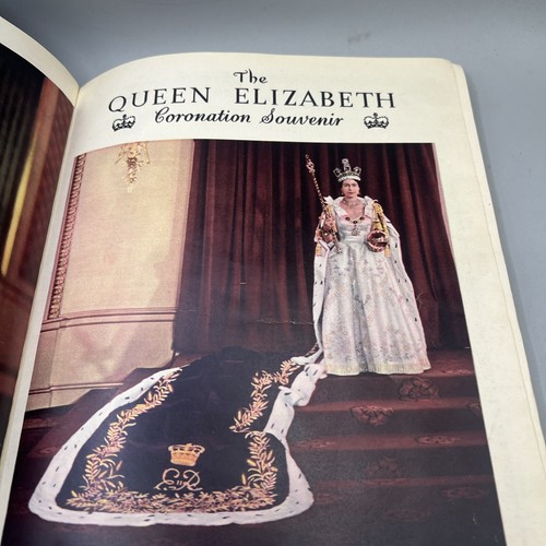 THE QUEEN ELIZABETH CORONATION SOUVENIR 1953 Missing Jacket HC Coronation Souven - Picture 6 of 24