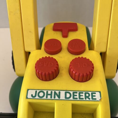 Vintage Learning Curve Electronic John Deer Push Mower For Parts Not Working - Picture 4 of 11