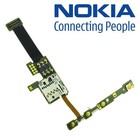 Orig. Nokia E66 SIM + SD Karten Leser Card Reader Flex Slot Tray + Volume Flex