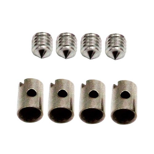 8pcs Solderless Cable Nipples 5mm Throttle Choke for Motorcycle Quad Mower Q0U1 - Picture 6 of 9