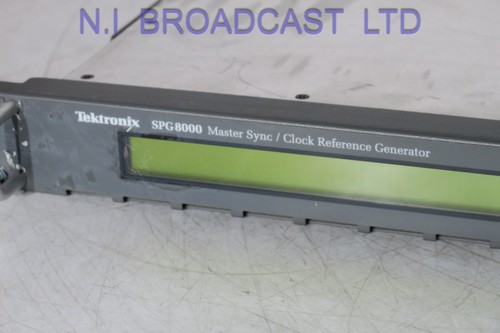 Tektronix spg8000 master SPG with composite, SDI, HD, GPS, word clock, BB - Picture 4 of 22