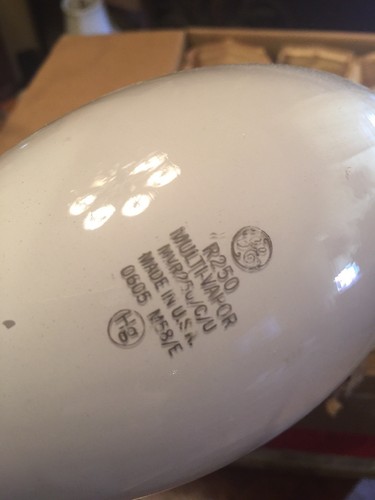10- GE Bulb ED 28 MVR250/C/U 250w Metal Halide Coated M58/e 42731 - Picture 6 of 6