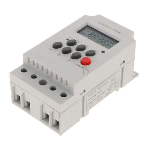 LCD Digital Zeitschaltuhr Zeitschaltuhr Micro Time Relay Programmierbarer DC12V - Bild 2 von 15