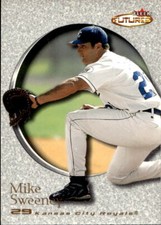 2001 Fleer Futures #175 Mike Sweeney Black Gold Baseball Card #/499