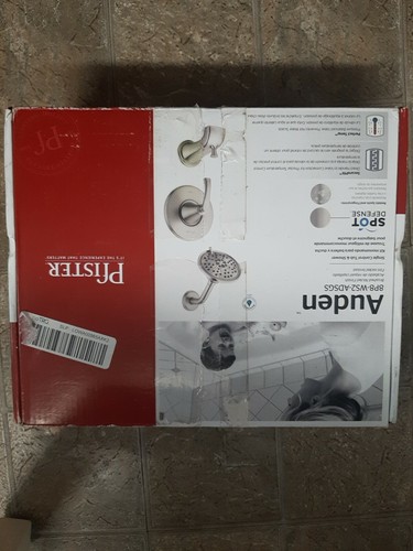 Pfister Auden 8P8-WS-ADSGS  Brushed Nickel Bathtub & Shower Faucet w/ Valve - Picture 3 of 4