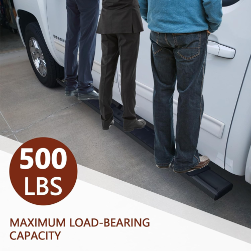 Running Boards 6 Inches for Crew Cab 2019-2025 Chevrolet Silverado GMC Sierra 15 - Picture 8 of 8