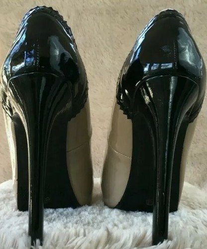 Kardashian Kollection Brand ~ Size 10M ~ Runway ~ 5.25" Hi-Heel ~ Platform Shoes - Picture 5 of 12