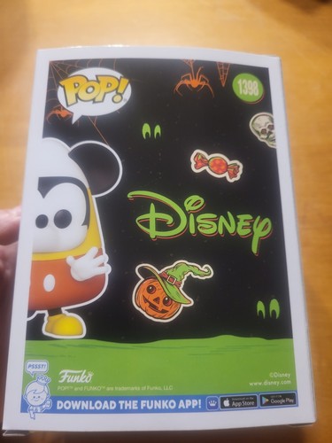 Funko Pop Disney Mickey Mouse As Candy Corn Halloween #1398 HOT TOPIC READ - Picture 3 of 9