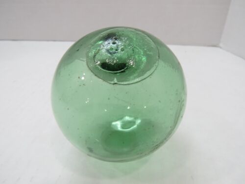 3 inch Dotted L Laurvig Norwegian European Glass Net Float -(F2.5B2272) - Picture 4 of 4