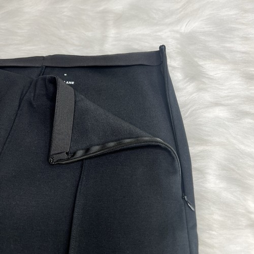 Pantalones acampanados Everlane Dream Kick para mujer talla mediana negros recortados orgánicos de oficina - Imagen 11 de 13