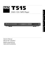 Owner's Manual For NAD T515