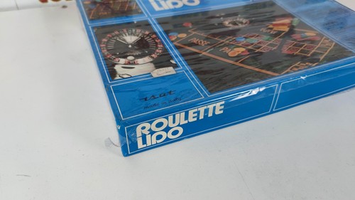 Roulette Lido Table Game New Vintage Sealed Isat Italy - Picture 4 of 6
