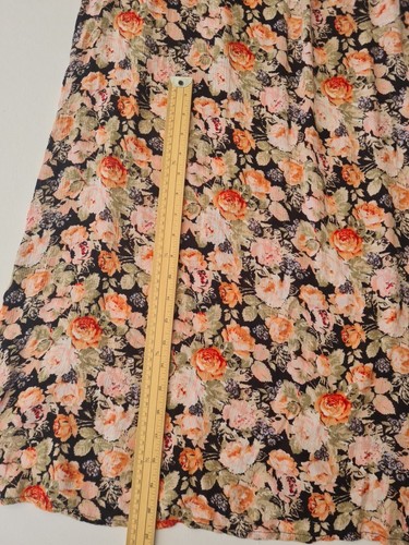 Maxi Vestido Damas New Look Talla 10 Multicolor Floral Aberturas Laterales Cuello en V 29026 - Imagen 5 de 12