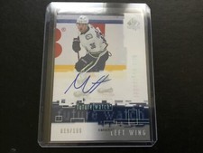 Nils Hoglander   20-21 SP Authentic Future Watch Auto /199