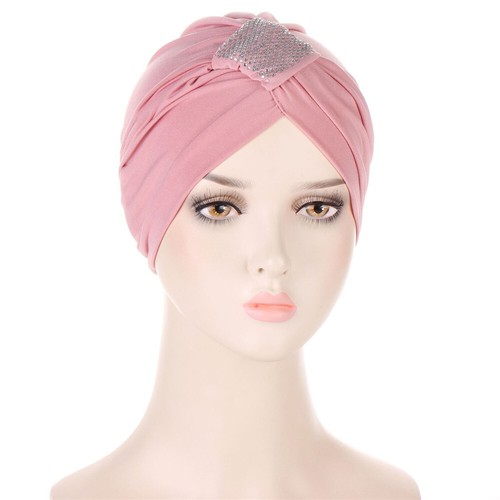 Muslim Women Turban Hijab Hair Loss Bonnet Chemo Cap Hat Beanie Wrap Head Cover - Bild 16 von 27