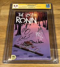 TMNT: The Last Ronin #4 (cover A), CGC 9.9 6X SS, (not 9.8) signed by 6 Eastman
