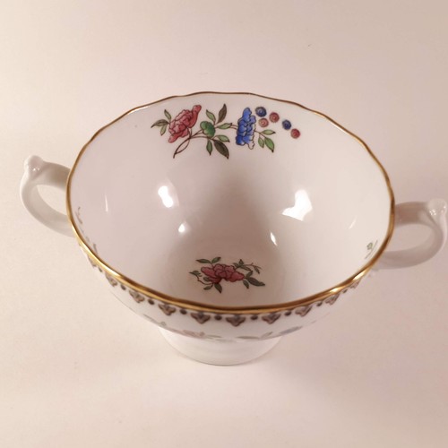 RARE Spode Copeland double handled fine bone china orphaned teacup - Picture 6 of 8