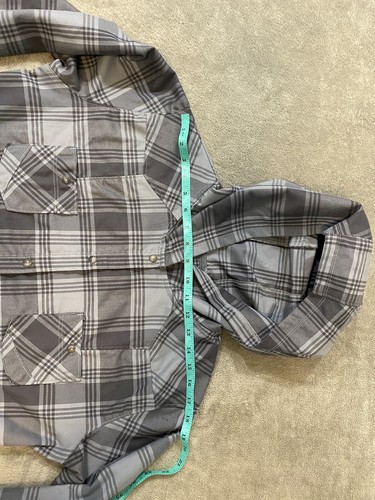 Mountain Hardware shirt jacket With Hood Womens Size 14 - 第 8/14 張圖片