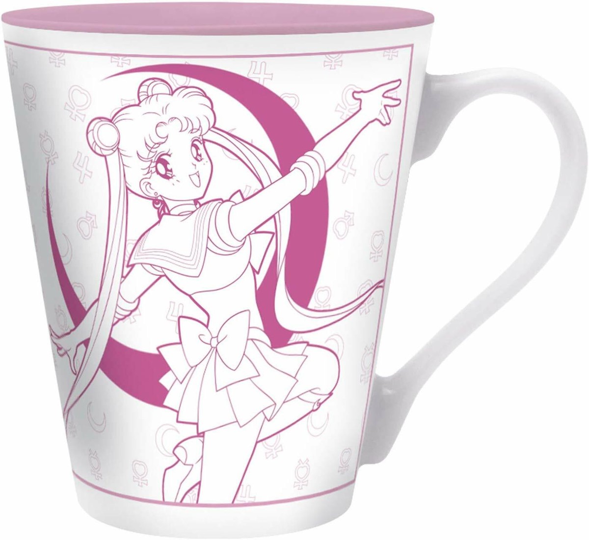 OFFICIAL SAILOR MOON MANGA HEAT TAPERED COFFEE MUG TEA CUP