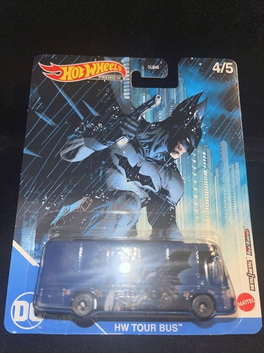 Hot Wheels HW Tour Bus blau #4 - 2021 Pop Culture: DC Comics - Batman - Bild 2 von 4