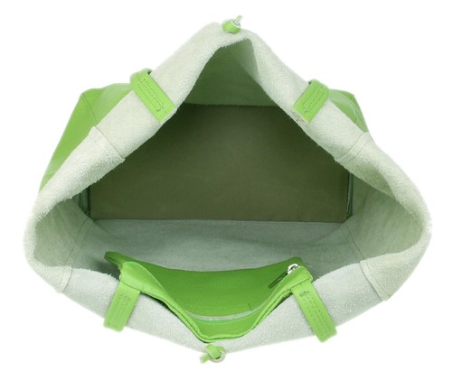 Damas Bolso Superior Abierto Italiano Suave Cuero Real Vera Pelle Bolso de Mano Bolsillo Oficina - Imagen 60 de 142