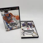 Madden NFL 2005 & NBA Live 2005 (PS2 Playstation) Lot of 2 Games w/ Manuals
