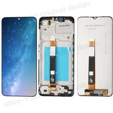 For Samsung Galaxy A03s A037U LCD Touch Screen Digitizer Fix Replacement  Frame