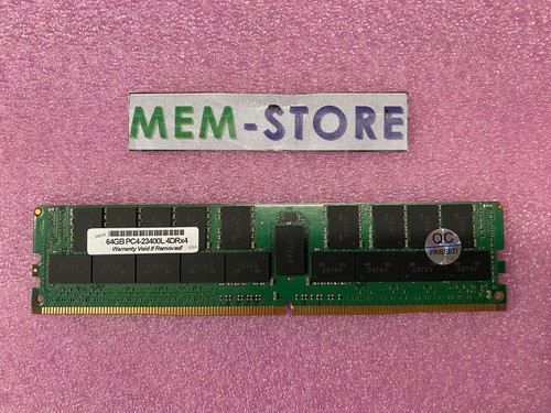 P00926-B21-MB 64 GB DDR4-2933 MHz LRDIMM RAM ProLiant ML110, ML350 Gen10 Server - Foto 1 di 5