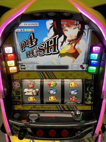 Pachinko slot Machine Pinball Game Persona 4 newgin Izanagi operated machine - Picture 4 of 16