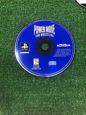 Power Move Pro Wrestling Sony Playstation One PS1 PSX Game Disc Only