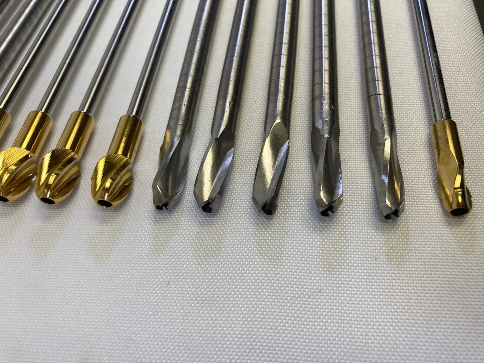 Set of 24 Zimmer Intramedulary Flexible Reamers w/ Sterilization Case