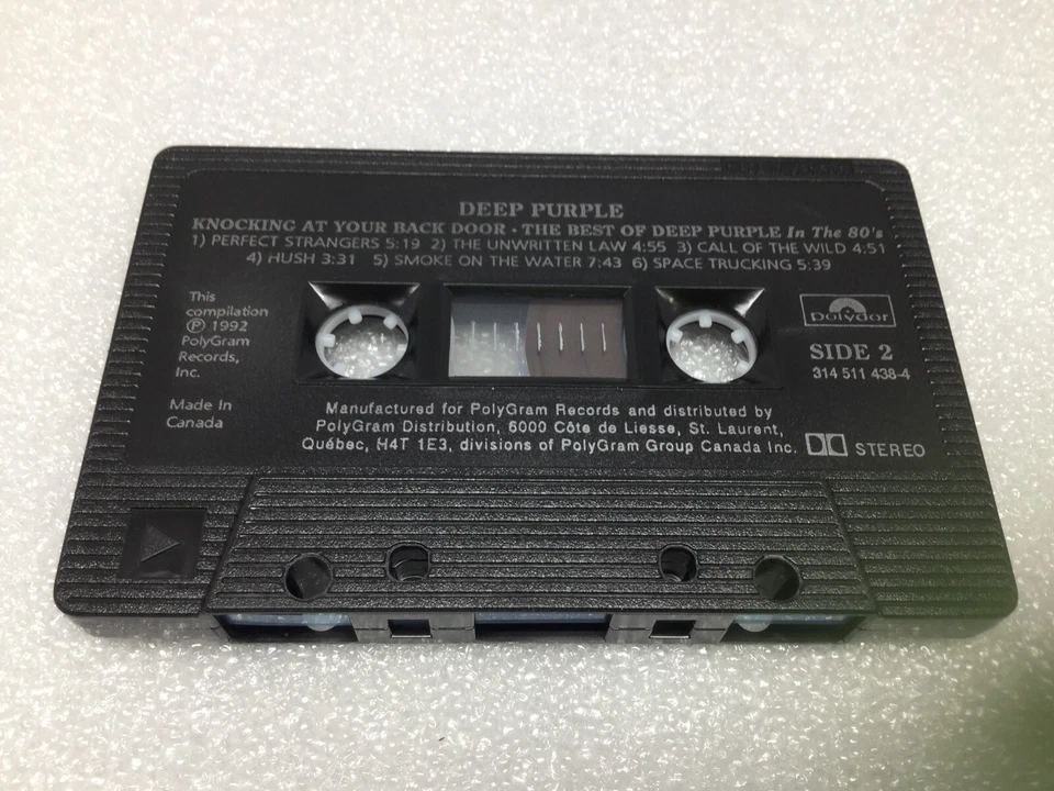 Knocking At Your Back Door By Deep Purple 1992 Polygram Records Canada Best Of - Image 4 of 4