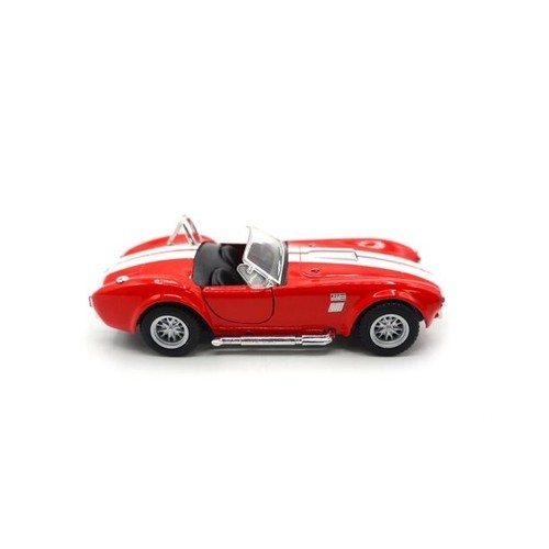 5322 BY KINSMART 1965 Shelby Cobra 427 Red 1:32 Diecast ( Not Box - Picture 2 of 6
