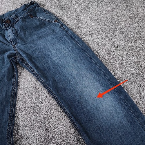 Pantalones de mezclilla para mujer REDUCIDOS Replay azules sueltos descoloridos usados en W30 L32, 30x32 - Imagen 7 de 15