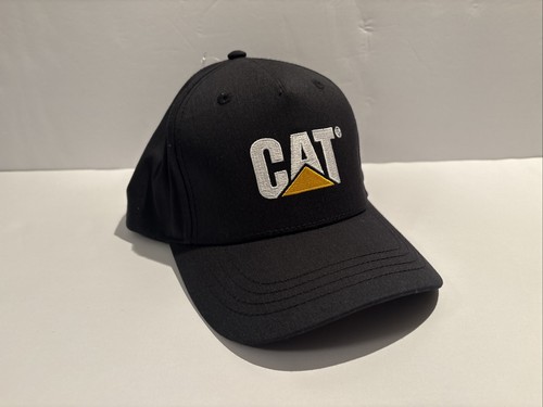 CAT Caterpillar SnapBack Adjustable Black Hat New - Picture 15 of 15