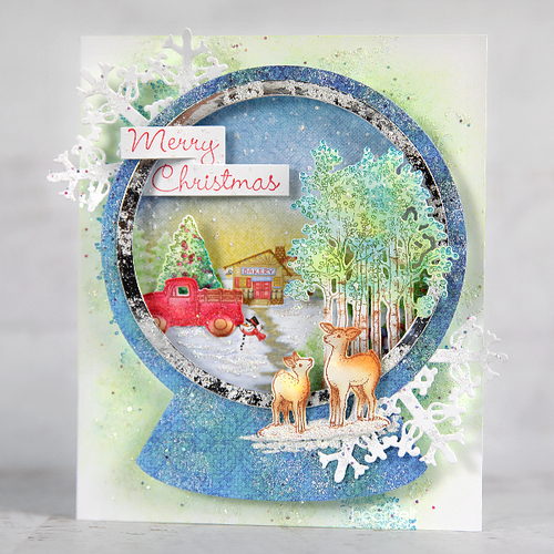 Lot Set Heartfelt Creations Dies+Stamps CHOOSE Festive Winterscapes Collection - Picture 15 of 16
