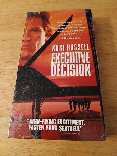 Executive Decision (VHS, 1996) S9 New In Wrapper - Picture 1 of 7