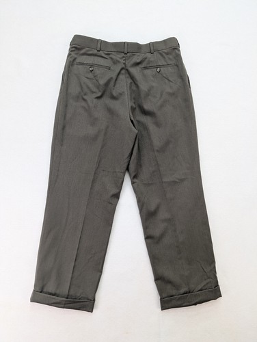 Statements Men's Suit Size 42R Green Pleated Pants Sz 34x28 - Picture 23 of 24