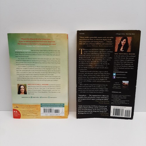 Meg Mitchell Moore Lot of 2 The Islanders So Far Away A Novel Paperback - Imagen 2 de 13