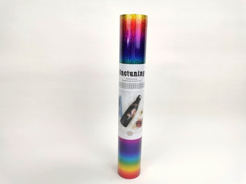Snc 1Ftx5Ft High Quality Vinyl Sticker Adhesive Roll Holographic Choose Color - Picture 4 of 15