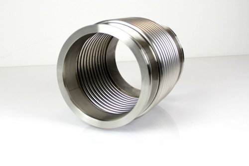 Vacuum bellows suspension body ISO-K DN 160 stainless steel corrugated hose - Picture 1 of 3