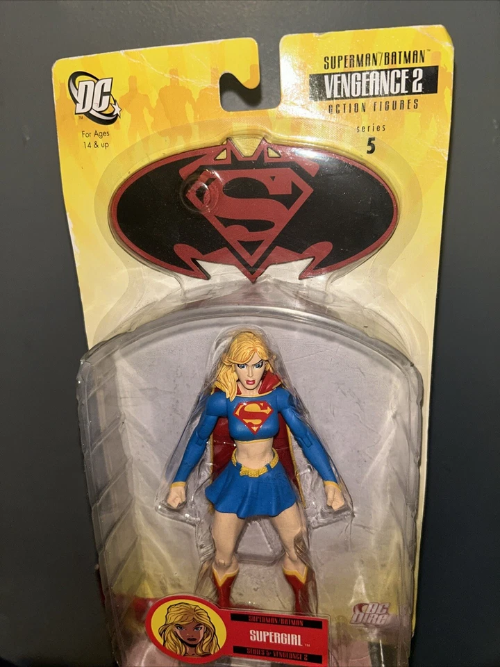 Figura de acción DC Direct Superman/Batman Serie 5 Vengeance 2 Supergirl MIP-t2- Foto 4 de 4