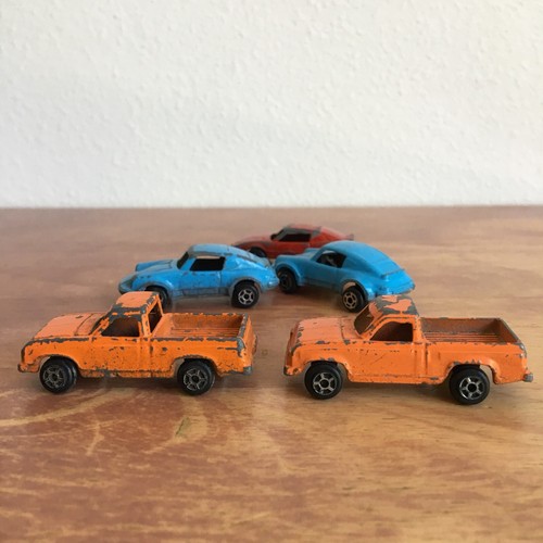 Lot of 5 VTG/Antique Diecast TOOTSIE TOY 2X Chevy S-10, 1X Firebird, 2X Porsche - Picture 4 of 12