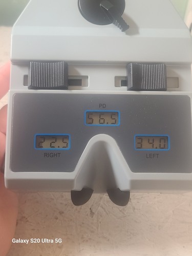 Professional Optical Digital Pupilometer Tool Meter PD LCD Display Battery Power - Picture 2 of 9