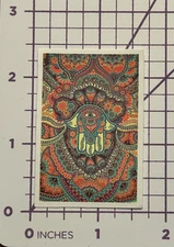 HAMSA - Mandela Evil Eye Psychedelic -  Vinyl Decal Sticker Bomb Hand of God