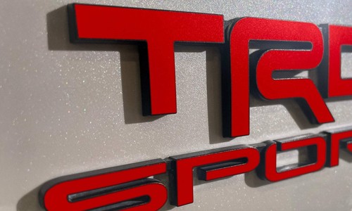 Premium Cast Vinyl Decal Letters for 2021-2025 4Runner TRD SPORT Emblems x2 - Picture 27 of 31