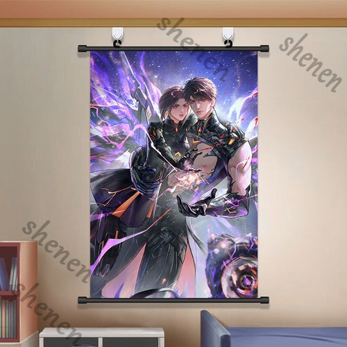 Anime Caleb Amor y Espacio Profundo Fondo Cartel Pared Paño Dibujo Cospaly Regalo - Imagen 13 de 26