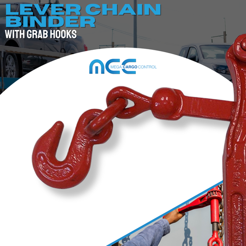 10 Pack Heavy Duty 1/2" - 5/8" Lever Load Chain Binder Flatbed Truck Trailer Far - Foto 5 di 8