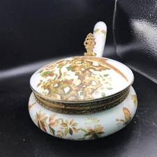 MCM Porcelain Andrea Pheasant Birds Butler Crumb Catcher Silent Butler Granny
